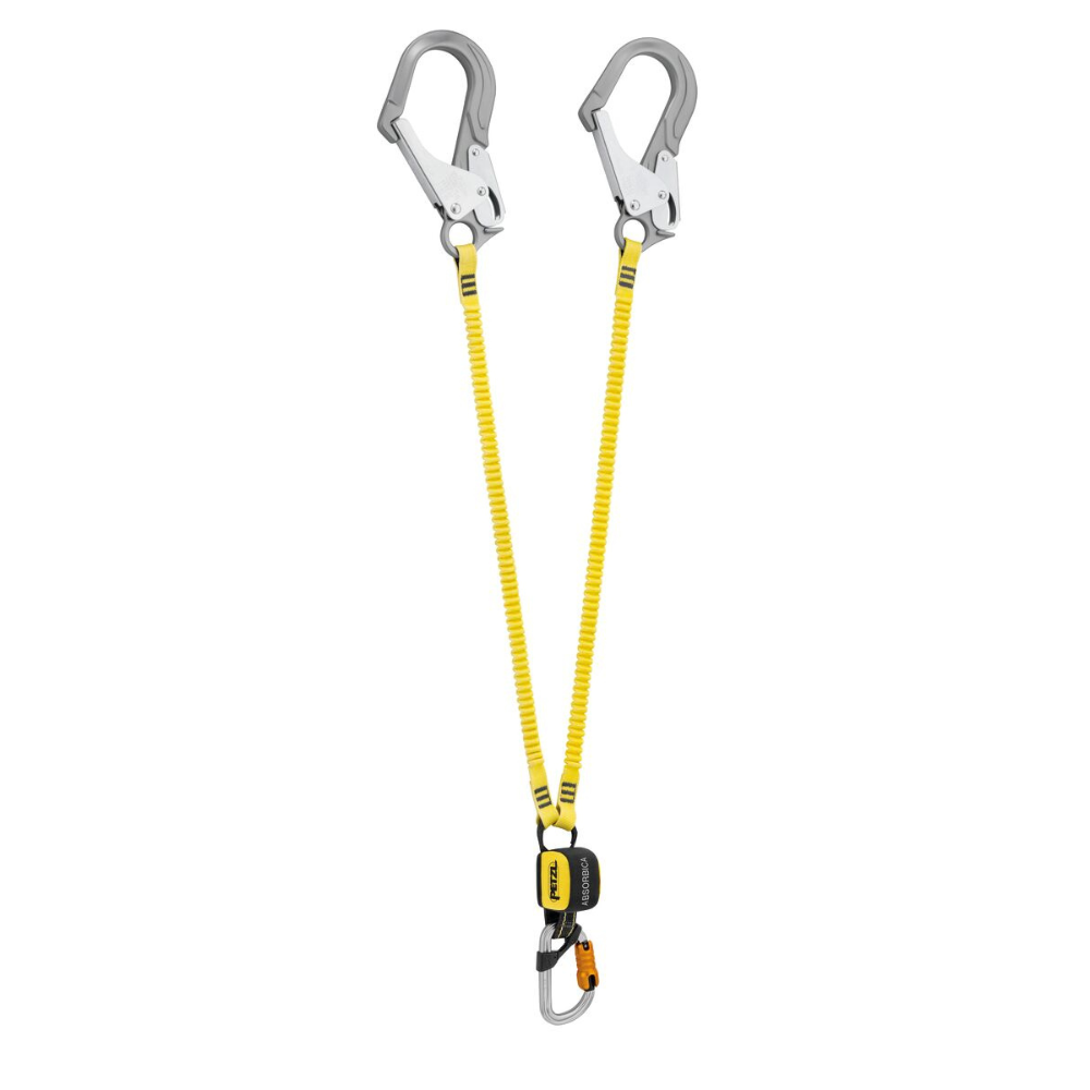 Petzl ABSORBICA-Y MGO Y Double Lanyard from Columbia Safety